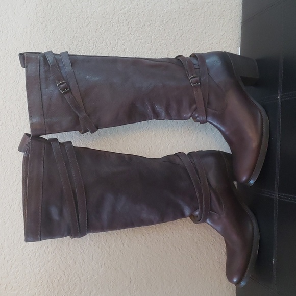 Frye Jane strappy boots - Picture 5 of 7